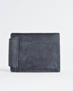 Derby - Men’s Original Leather Wallet (Rugged Blue)