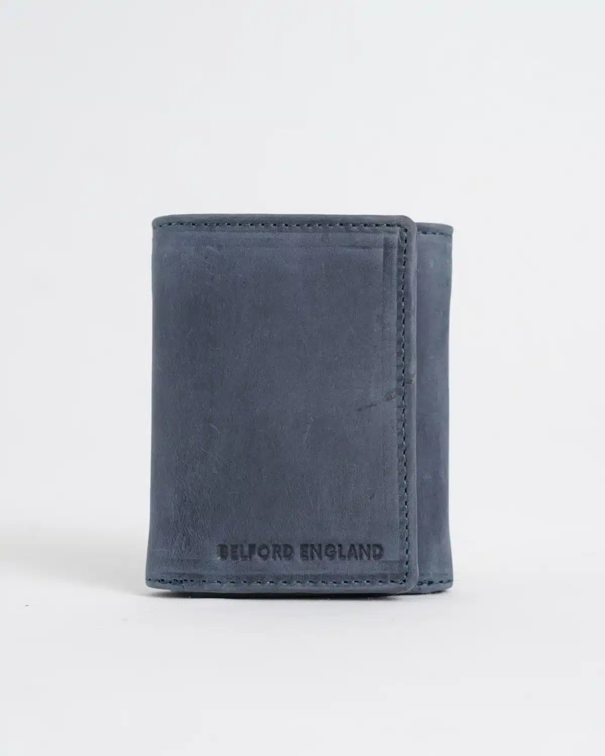 Dublin - Men’s Original Leather Trifold Wallet (Rugged Blue) Dublin - Men’s Original Leather Trifold Wallet (Rugged Blue)