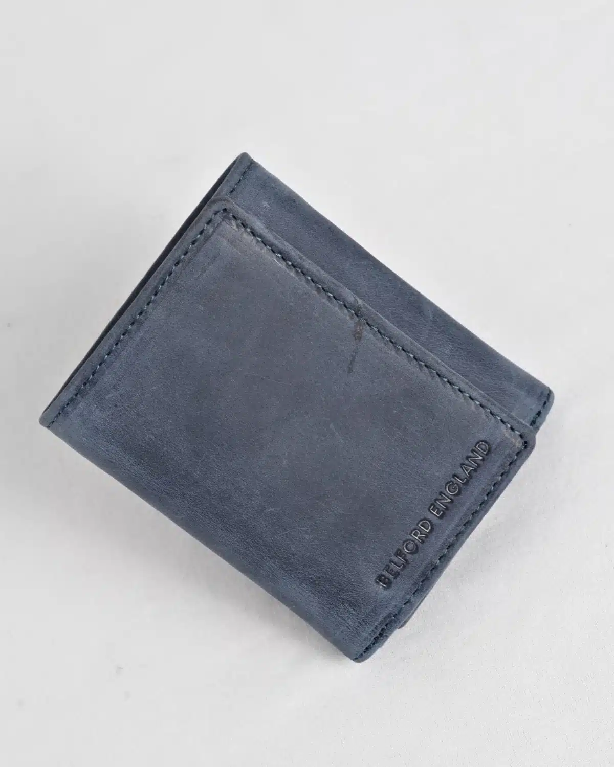 Dublin - Men’s Original Leather Trifold Wallet (Rugged Blue) Dublin - Men’s Original Leather Trifold Wallet (Rugged Blue)