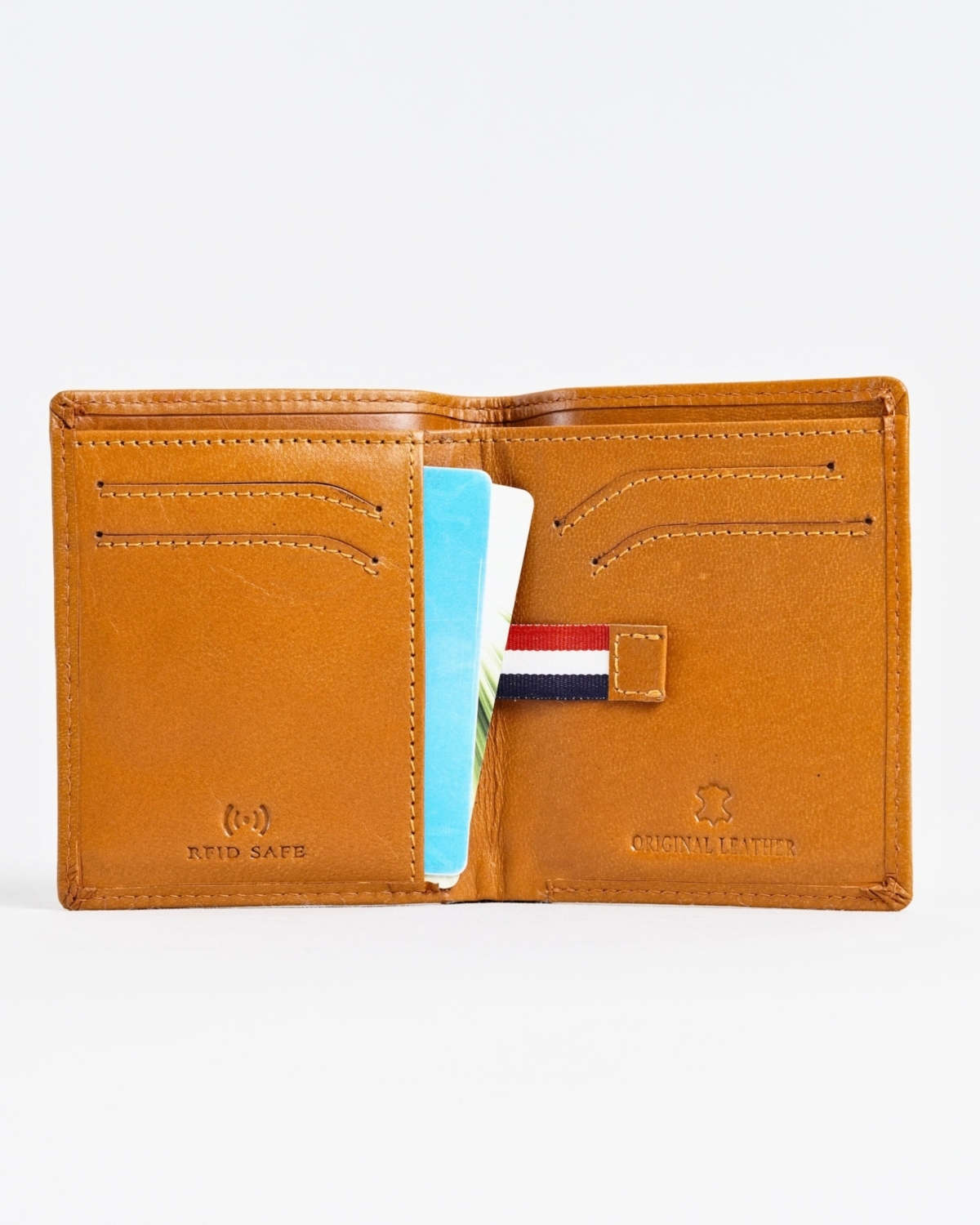 Florida - Men’s Original Leather Minimalist Wallet (Luxury Tan) Florida - Men’s Original Leather Minimalist Wallet (Luxury Tan)