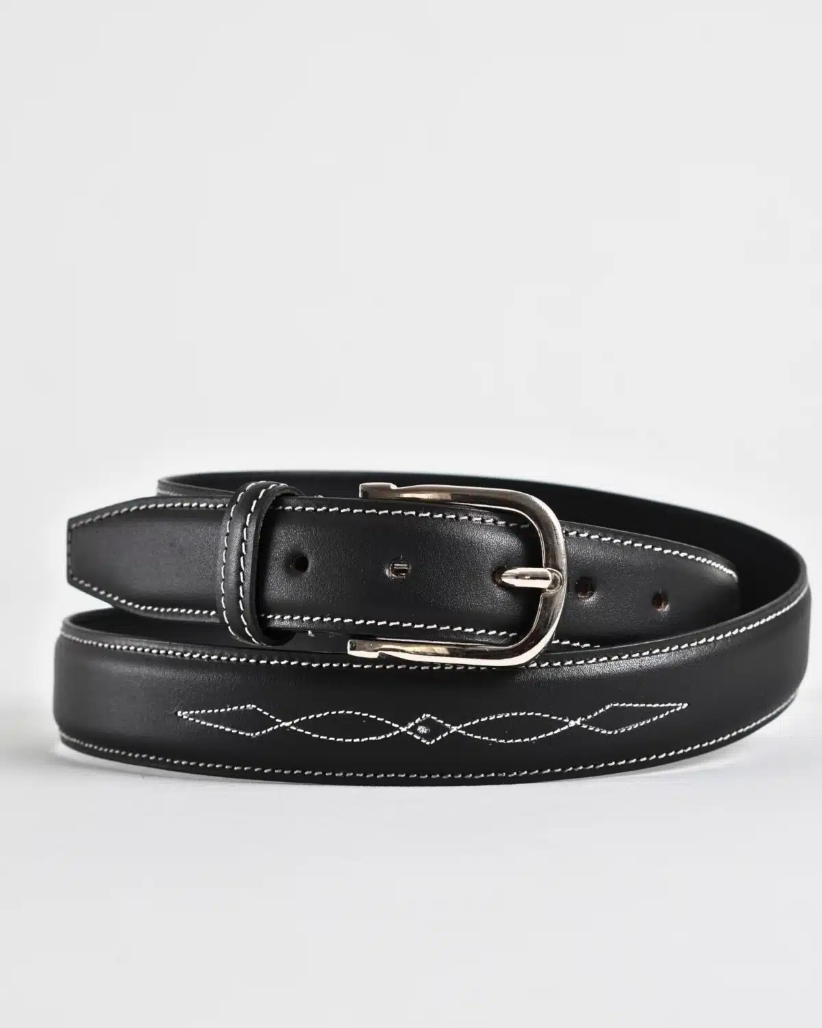 Nottingham Men's Original Leather Belt (Luxury Black) Nottingham Men's Original Leather Belt (Luxury Black)