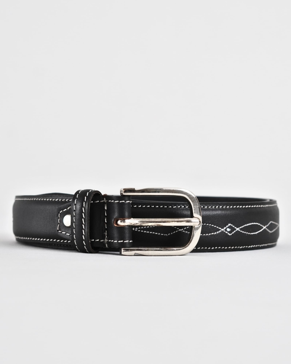 Nottingham Men's Original Leather Belt (Luxury Black) Nottingham Men's Original Leather Belt (Luxury Black)
