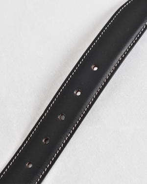 Nottingham Men's Original Leather Belt (Luxury Black)