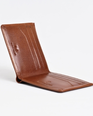 Texas - Men’s Original Leather Minimalist Wallet (Rich Brown)