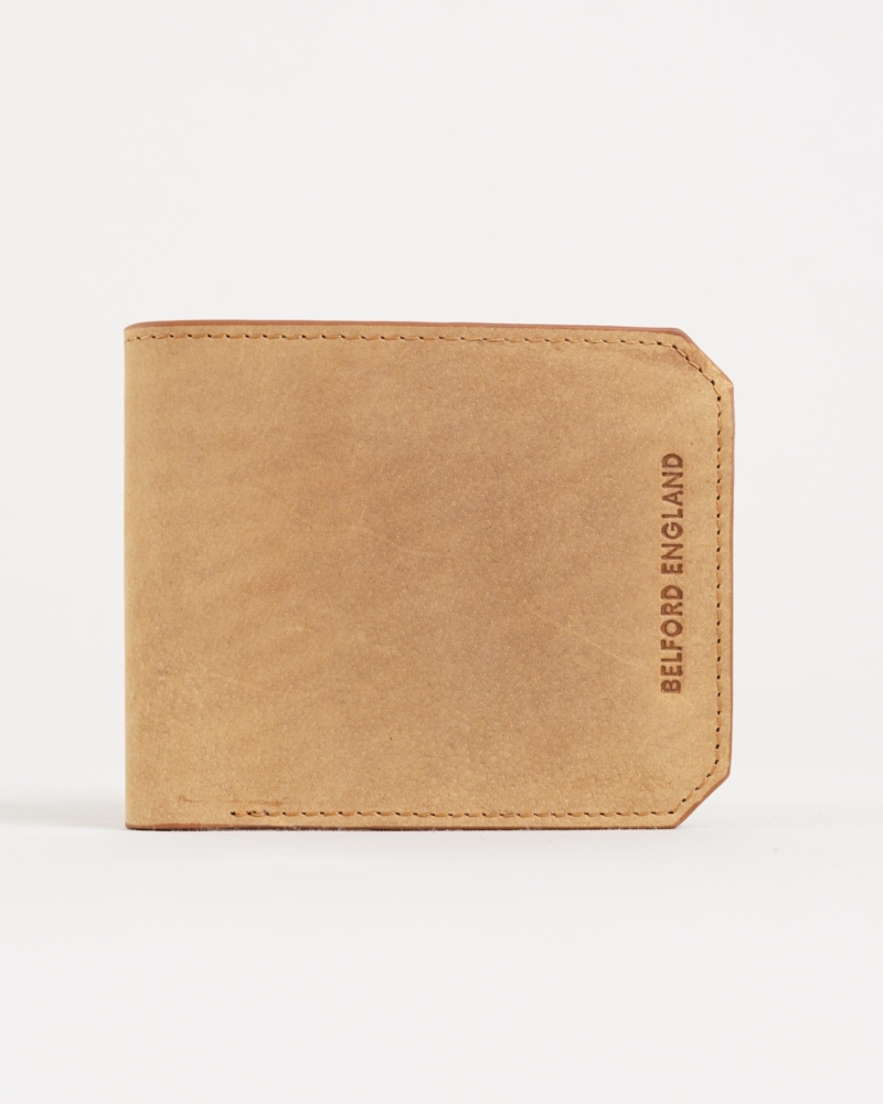 Miami - Men’s Original Leather Minimalist Wallet (Rugged Tan)